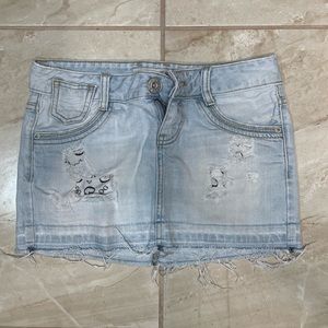 Light blue skirt from guess size xs